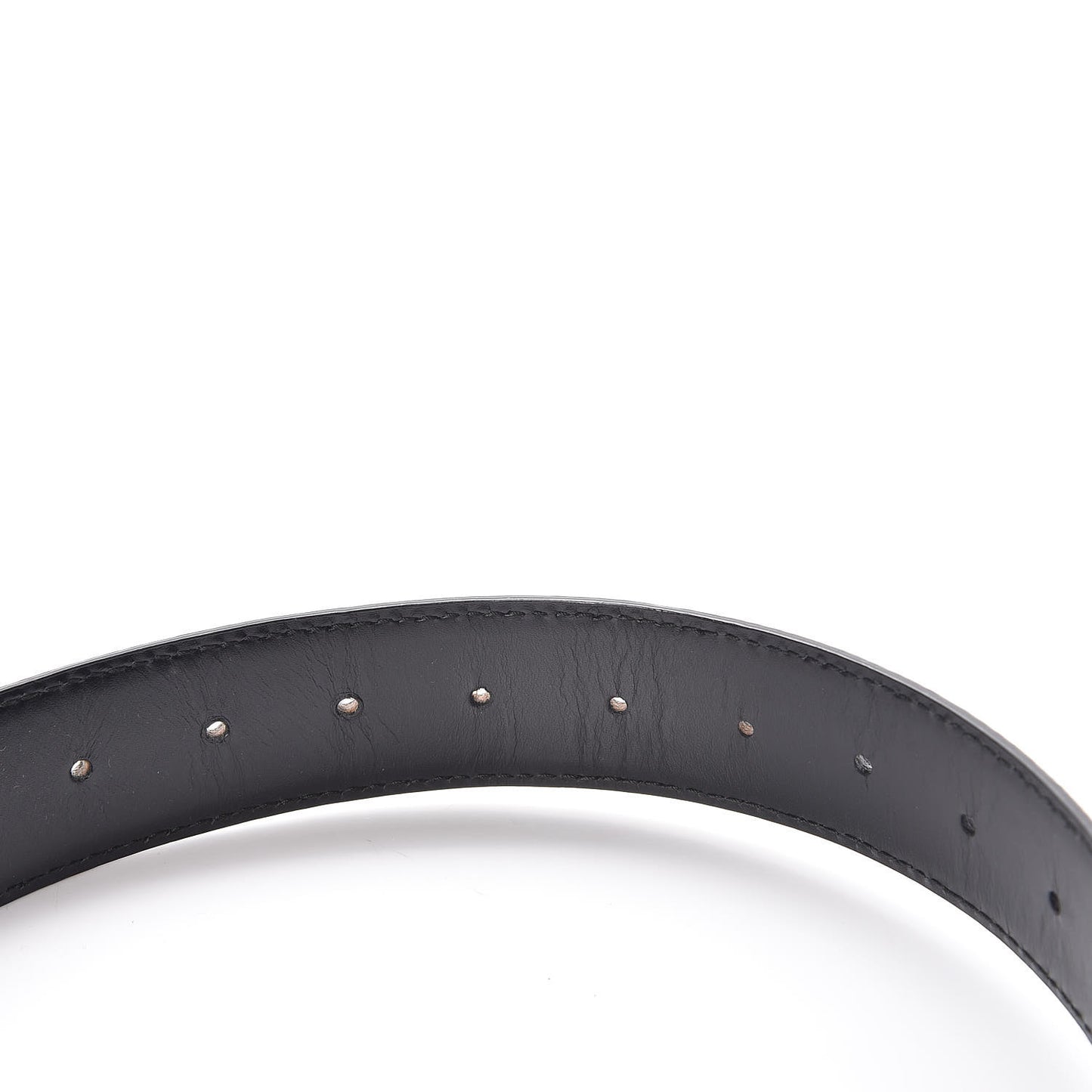 Guccissima Interlocking G Belt 85 34 Black