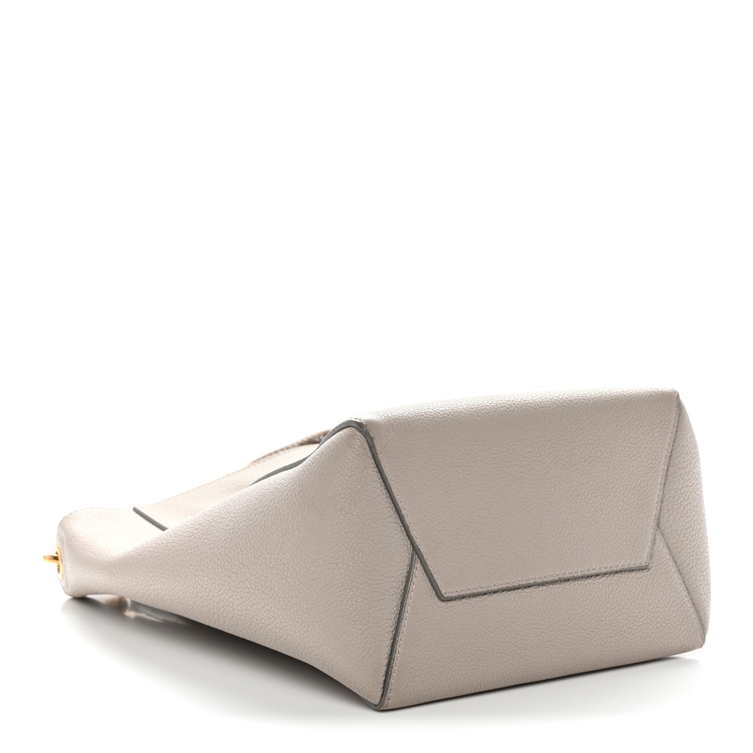 Celine Soft Grained Calfskin Small Sangle Bucket Bag Light Taupe 4 of 12