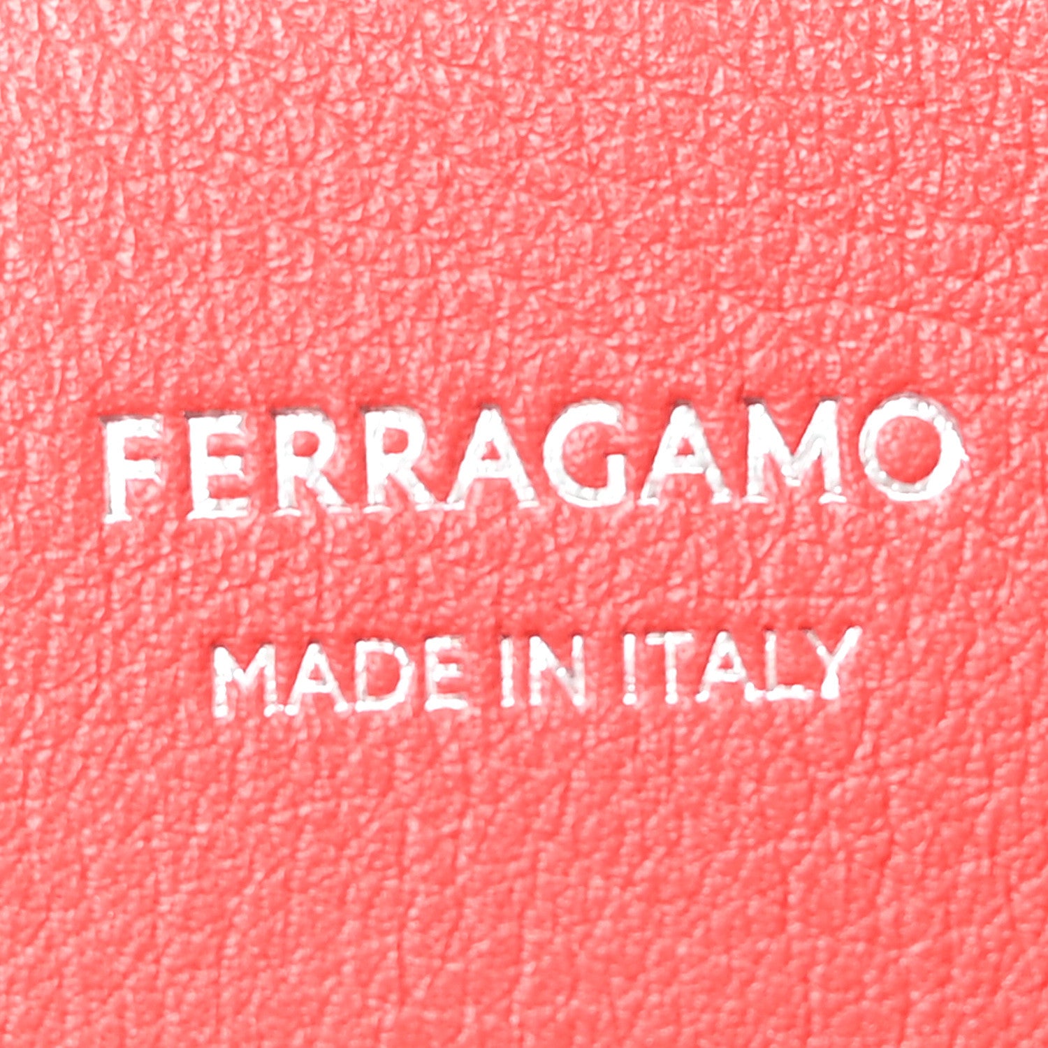 Salvatore Ferragamo Natural Grain Calfskin Bicolor Large Hug Bag Testa Di Moro Flame Red 6 of 9