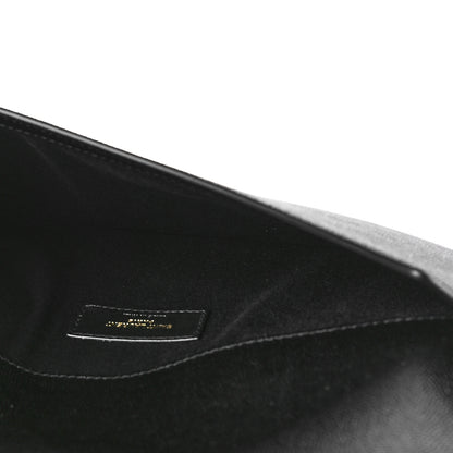 Saint Laurent Grain De Poudre Uptown Pouch Black 5 of 9