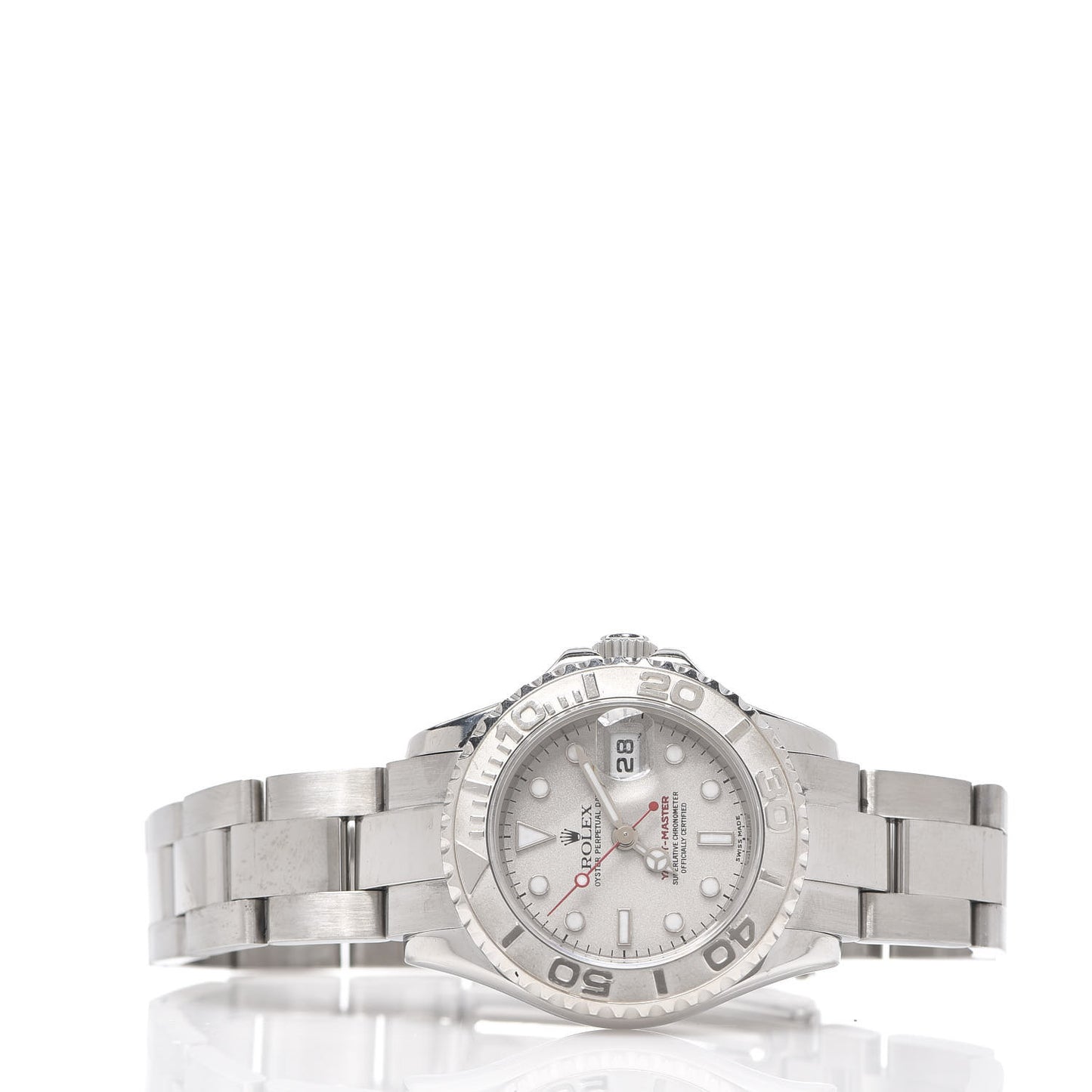 Stainless Steel Platinum 29mm Yacht-Master Watch Silver 169622