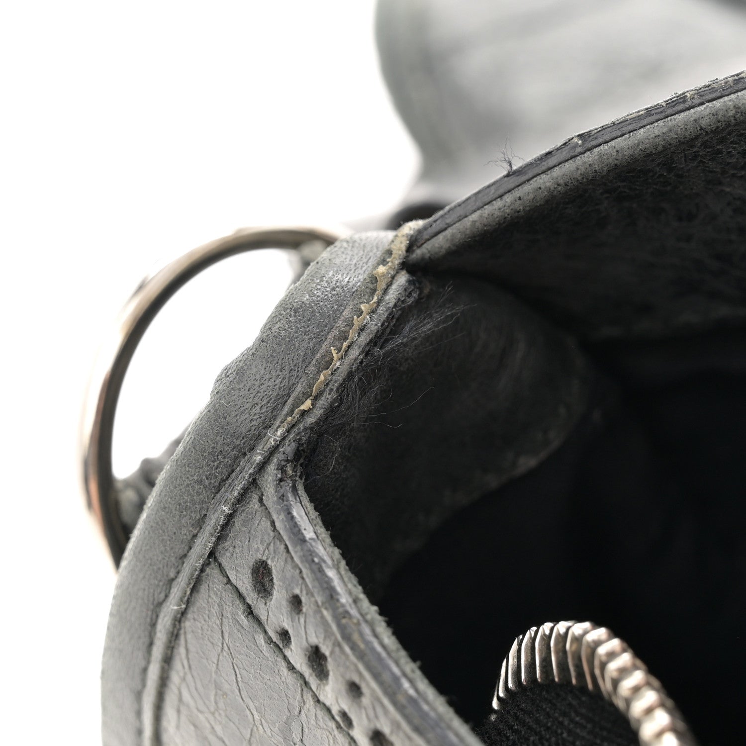 Balenciaga Agneau Giant Brogues Hardware City Anthracite 13 of 19