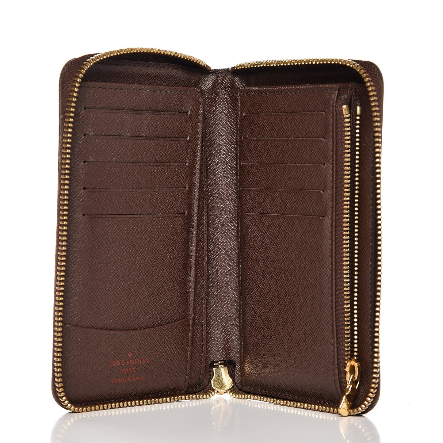 Damier Ebene Zippy Compact Wallet