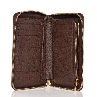 Louis Vuitton Damier Ebene Zippy Compact Wallet 5 of 7