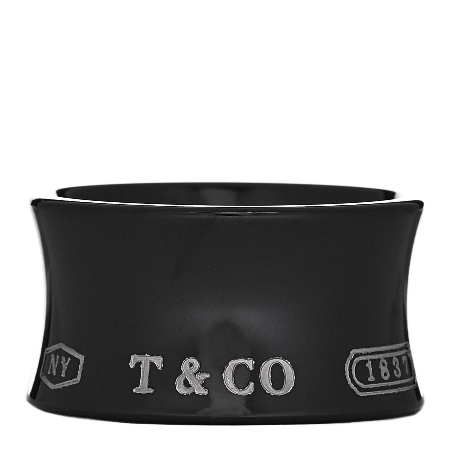 Titanium 1837 Band Ring 56 7.5
