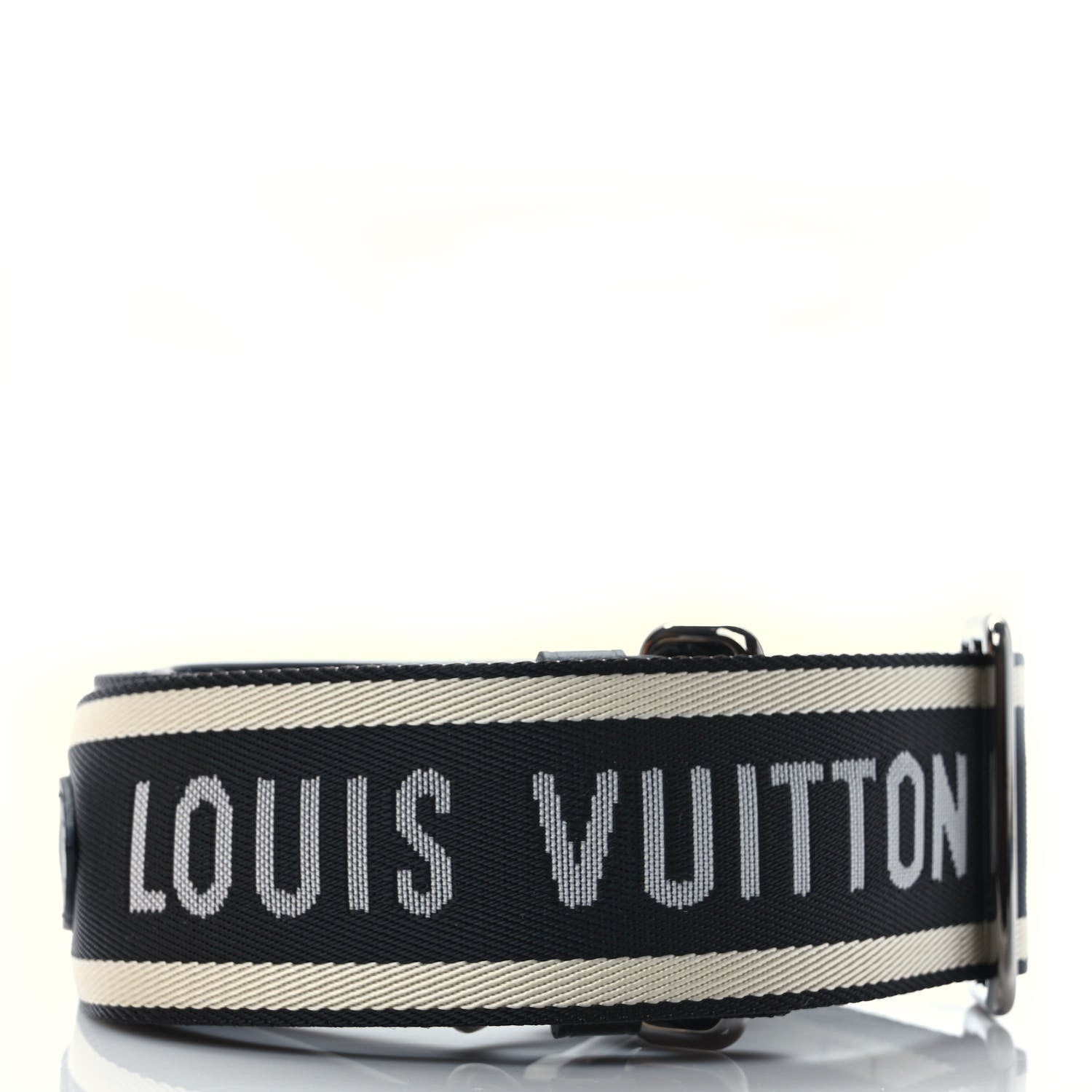 Louis Vuitton Monogram Multi Pochette Accessories Shoulder Strap Black Ivory 2 of 6