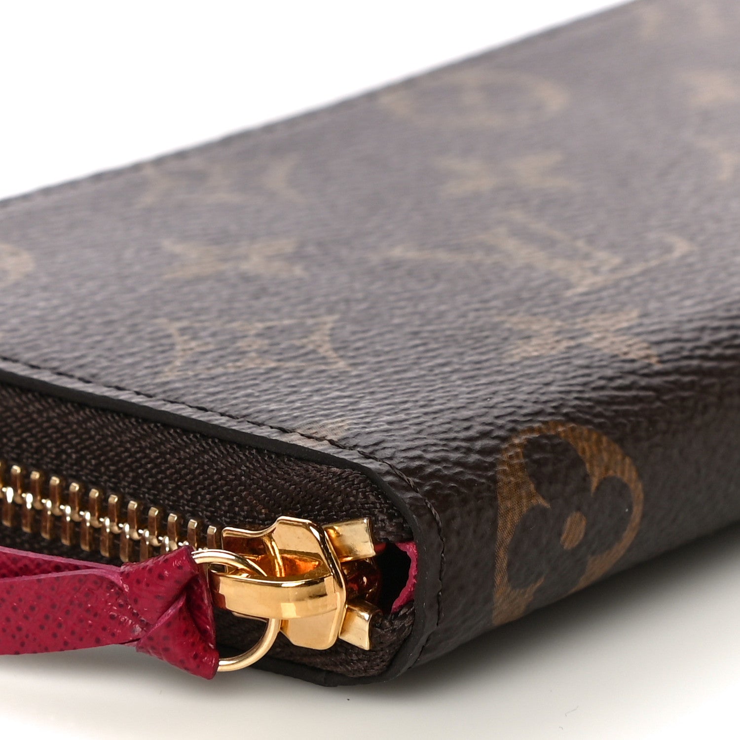 Louis Vuitton Monogram Clemence Wallet Fuchsia 8 of 10