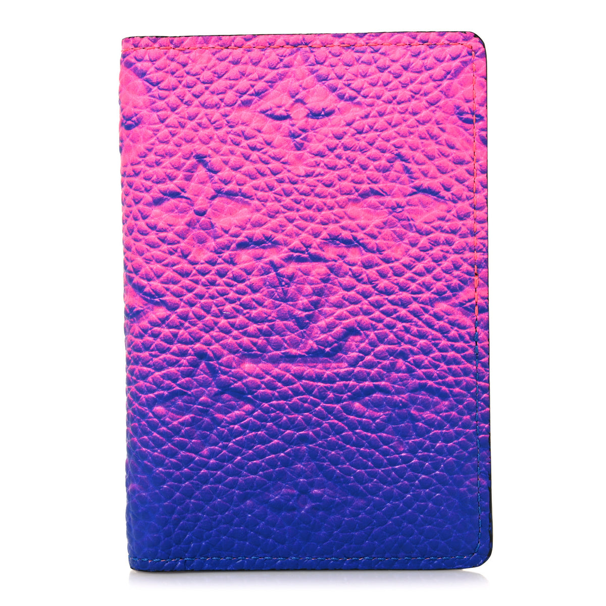 Louis Vuitton Taurillon Illusion Pocket Organizer Bleu Rose 1 of 6