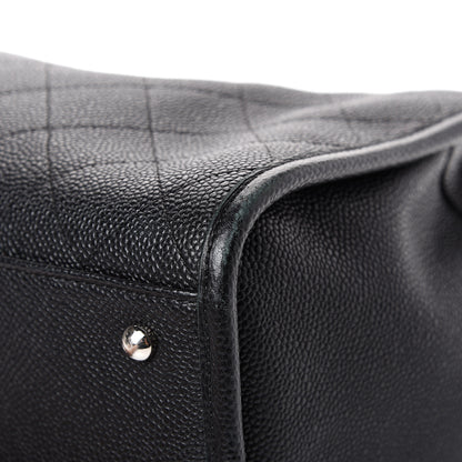 Chanel Caviar Stitched Shopping Tote Black 12 of 14