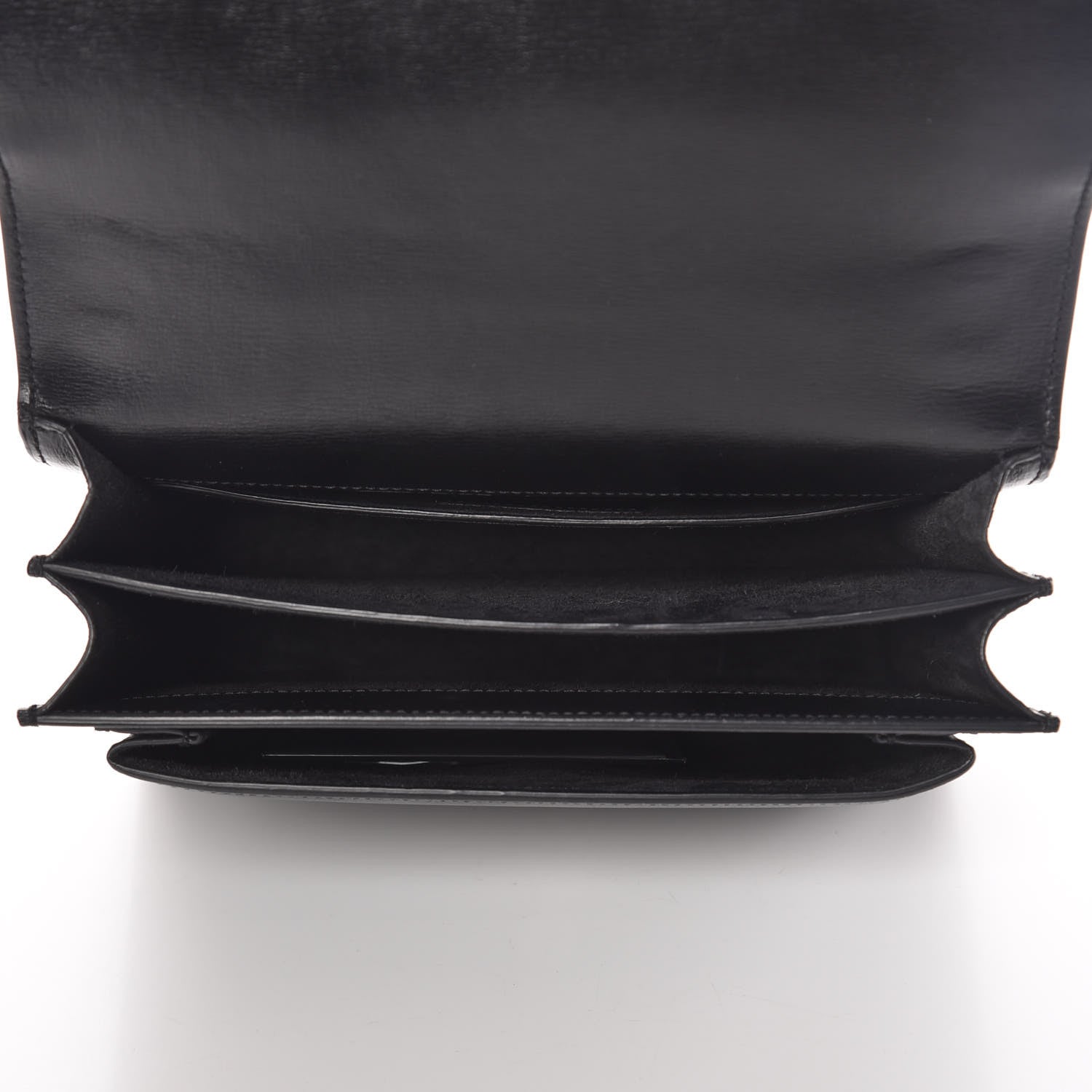 Saint Laurent Calfskin Medium Monogram Sunset Black 7 of 12