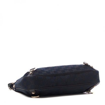 Gucci Monogram Medium Abbey D Ring Hobo Black 3 of 8
