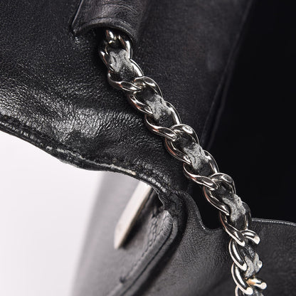 Chanel Caviar CC Wallet on Chain Black 9 of 15