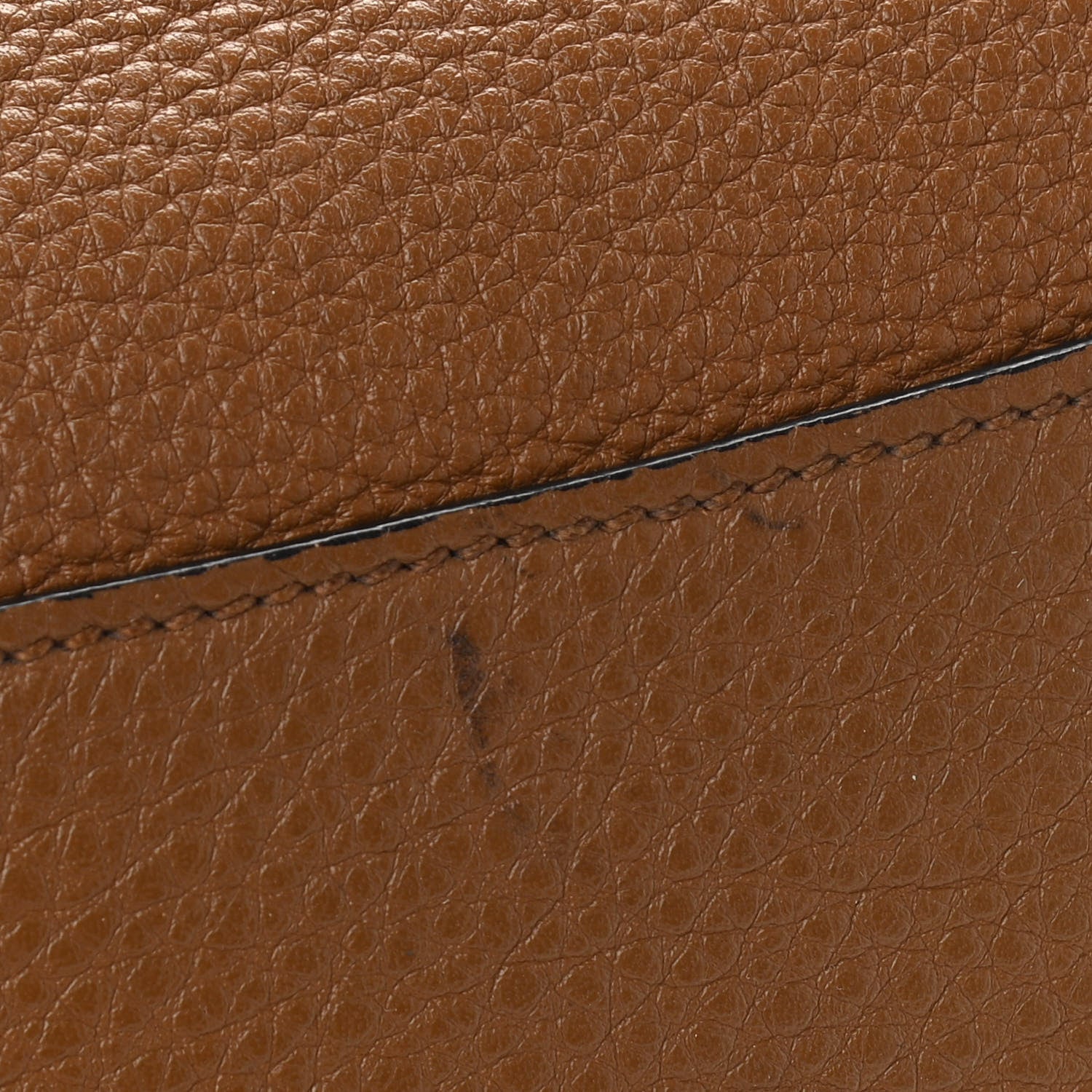 Prada Vitello Daino Embossed Logo Tote Cannella 13 of 14