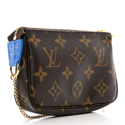 Louis Vuitton Monogram 2019 Christmas Animation Mini Venice Pochette Accessories Blue 3 of 7