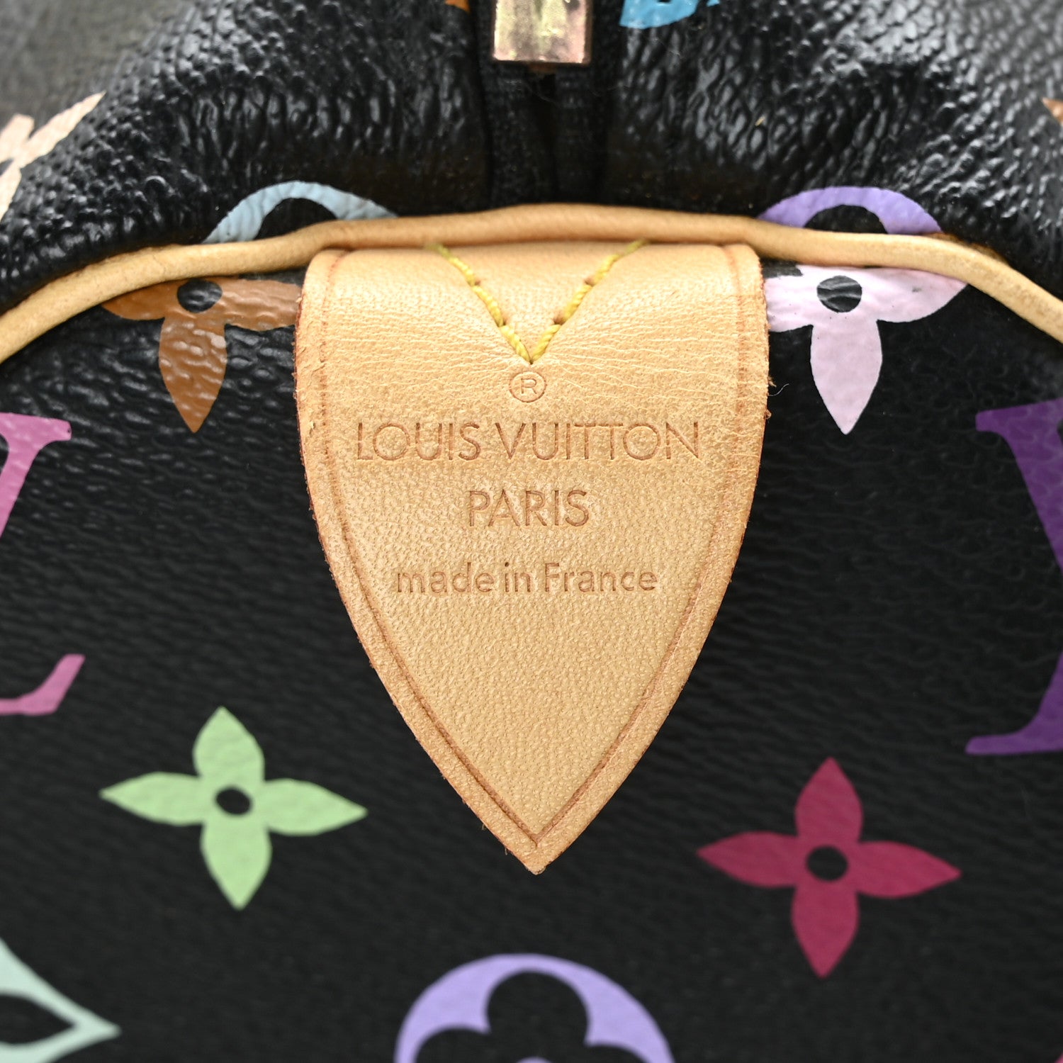 Louis Vuitton Monogram Multicolor Speedy 30 Black 6 of 8