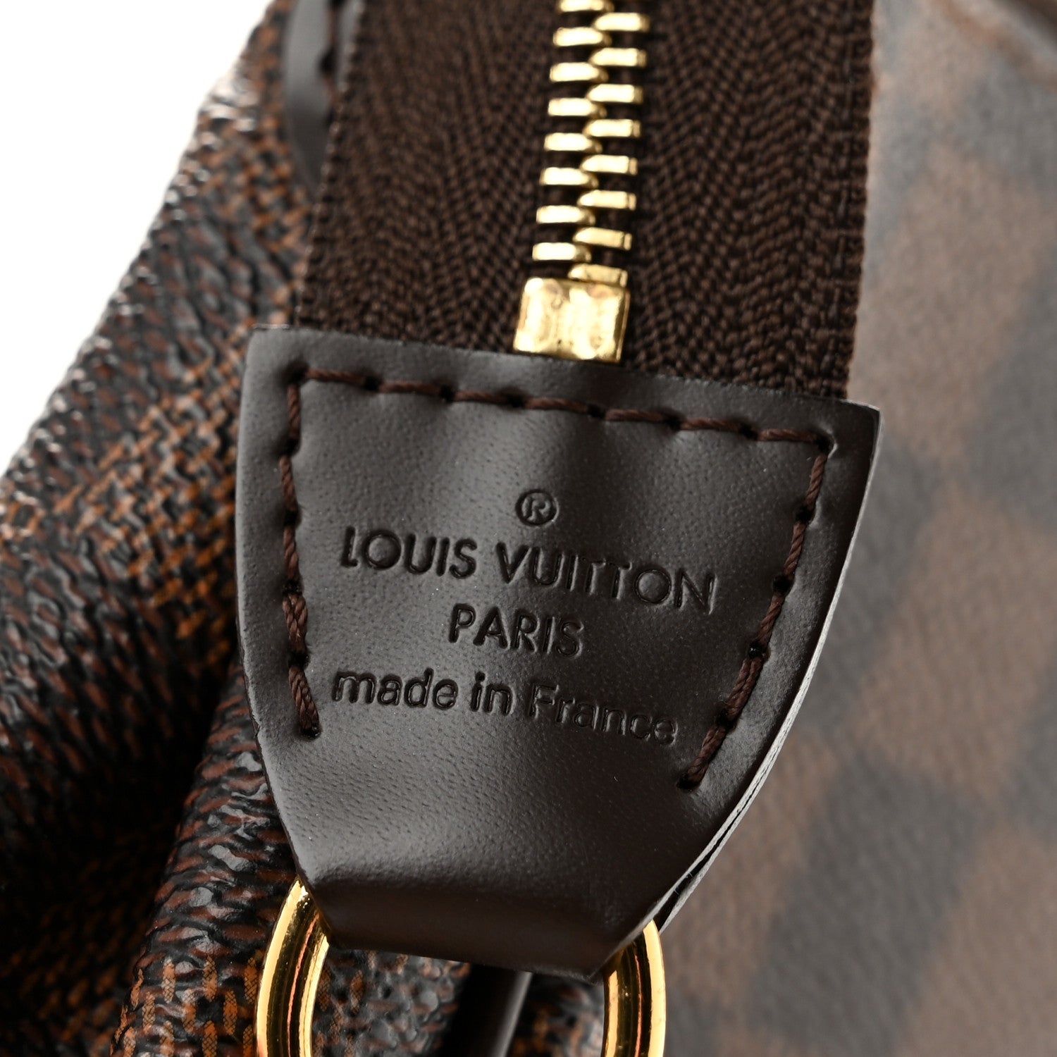 Louis Vuitton Damier Ebene Eva Clutch 6 of 12