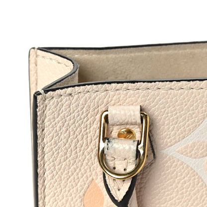 Louis Vuitton Empreinte Monogram Giant By The Pool Petit Sac Plat Cream Saffron 10 of 10
