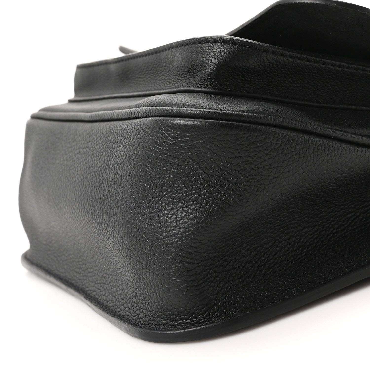 Louis Vuitton Grained Calfskin Lockme Chain Bag PM Black 9 of 10