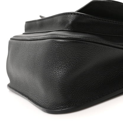 Louis Vuitton Grained Calfskin Lockme Chain Bag PM Black 9 of 10