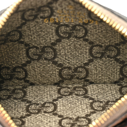 Gucci X BALENCIAGA GG Supreme Monogram Zip Card Case Beige Ebony 5 of 9