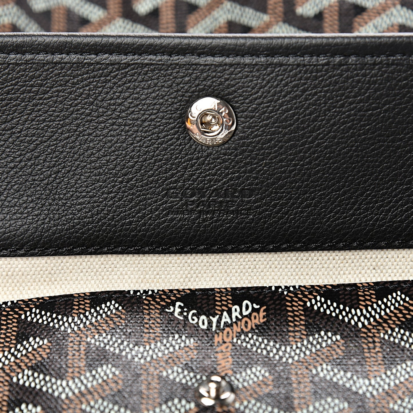 Goyardine Saint Louis GM Black