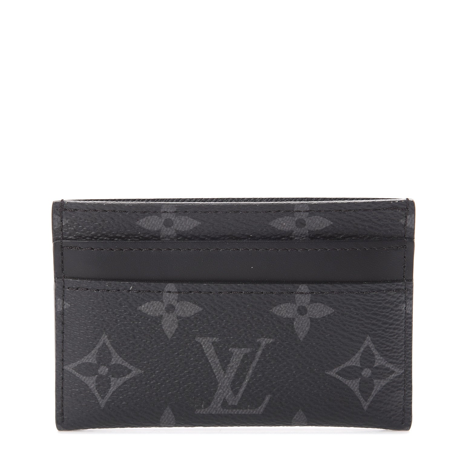 Louis Vuitton Monogram Eclipse Porte-Cartes Double Card Holder 1 of 5
