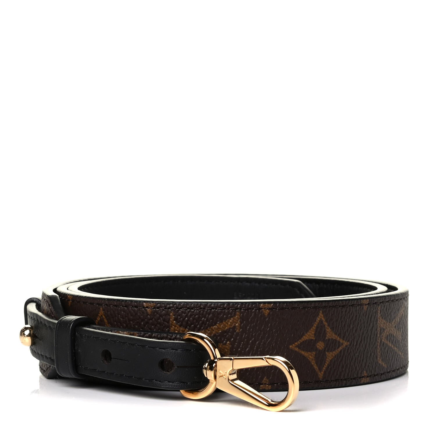 Louis Vuitton Monogram Bandouliere Shoulder Strap XL Black 1 of 4
