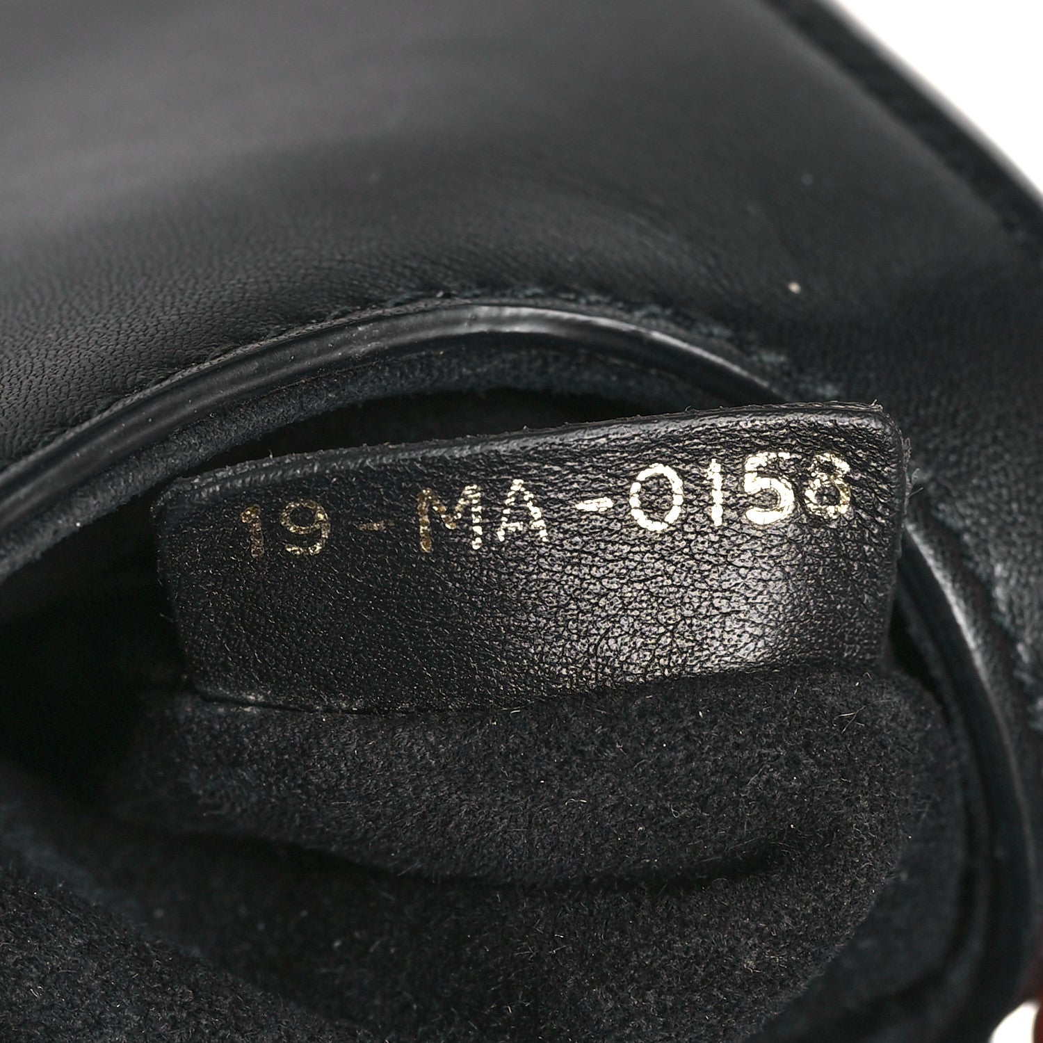 Christian Dior Calfskin Mini Saddle Bag Black 8 of 11