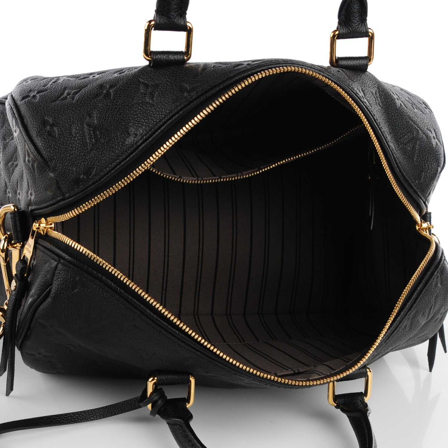 Louis Vuitton Empreinte Speedy Bandouliere 30 Black 7 of 7