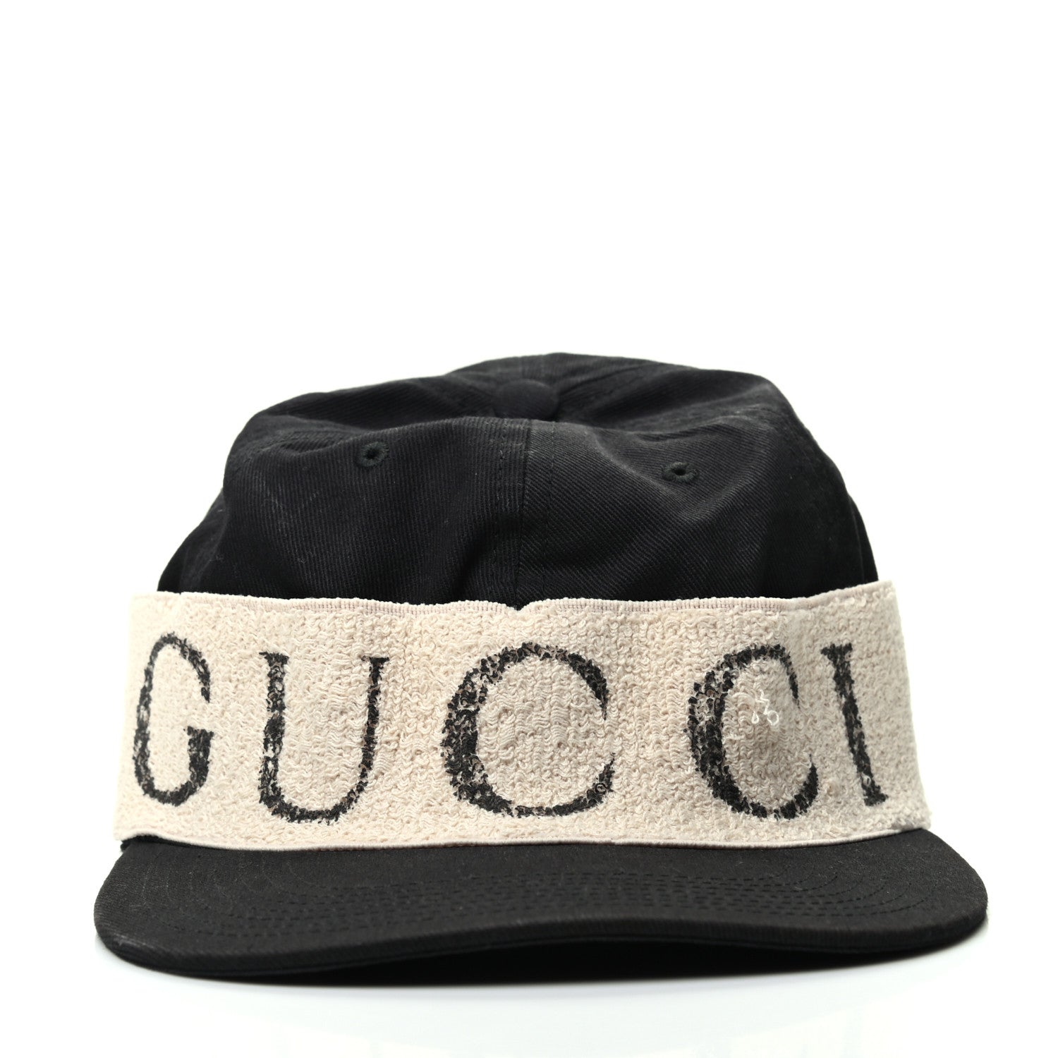 Gucci Gabardine Gucci Headband Baseball Hat L Black 3 of 7