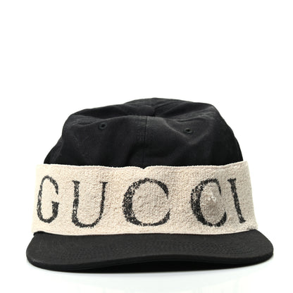 Gucci Gabardine Gucci Headband Baseball Hat L Black 3 of 7