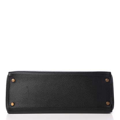 Hermes Ardennes Kelly Retourne 32 Black 6 of 35