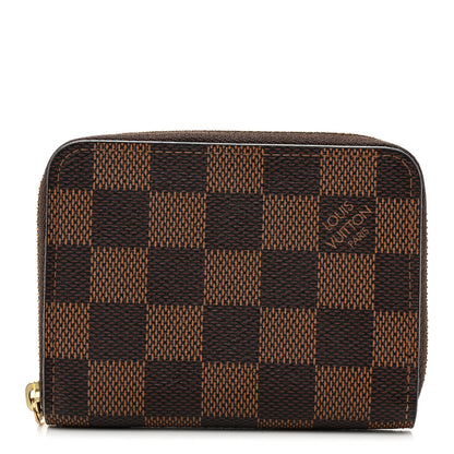 Louis Vuitton Damier Ebene Zippy Coin Purse 1 of 7