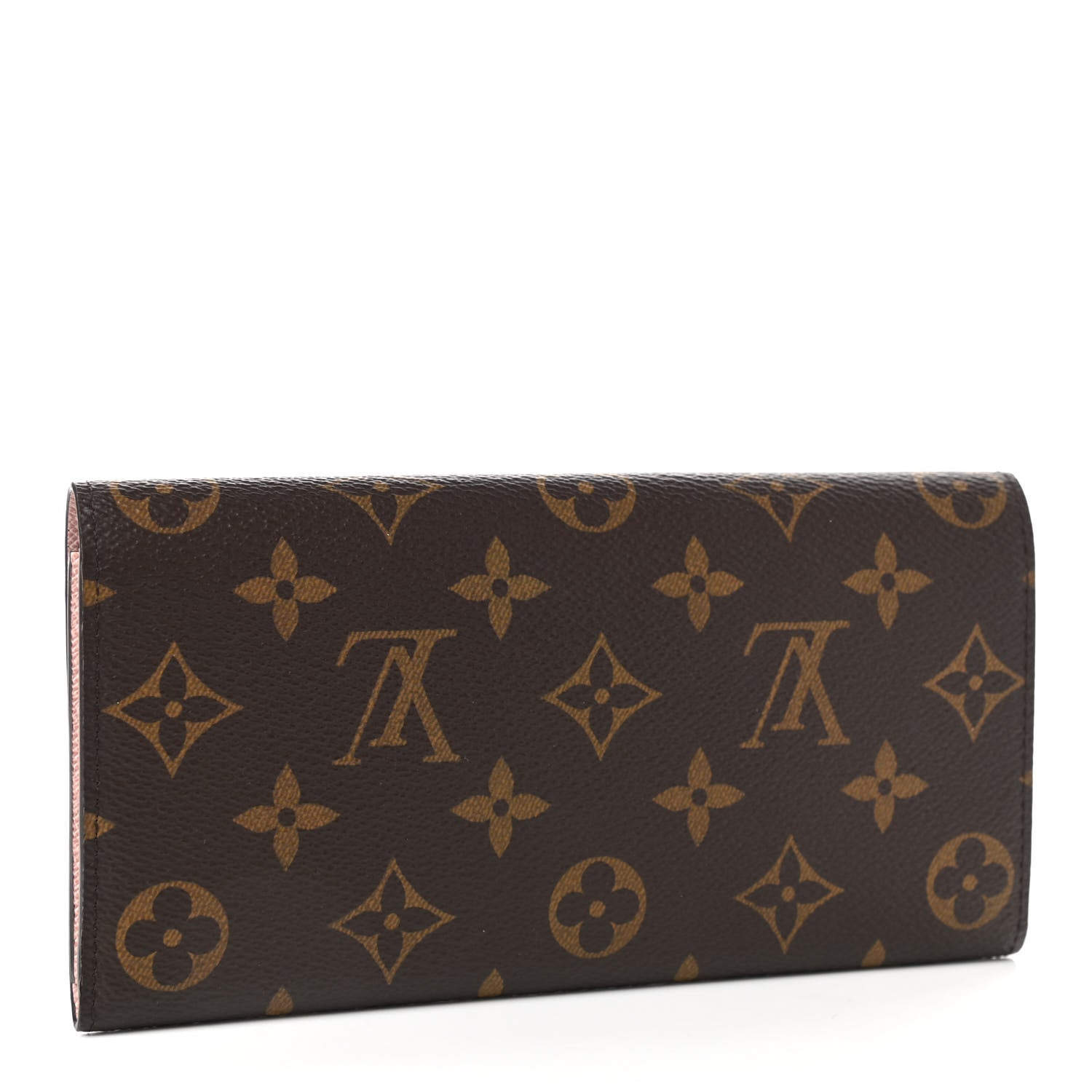 Louis Vuitton Monogram Emilie Wallet Rose Ballerine 3 of 6