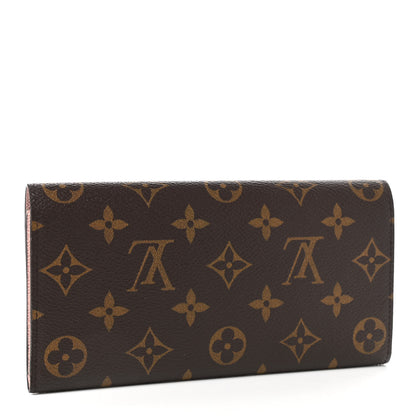 Louis Vuitton Monogram Emilie Wallet Rose Ballerine 3 of 6