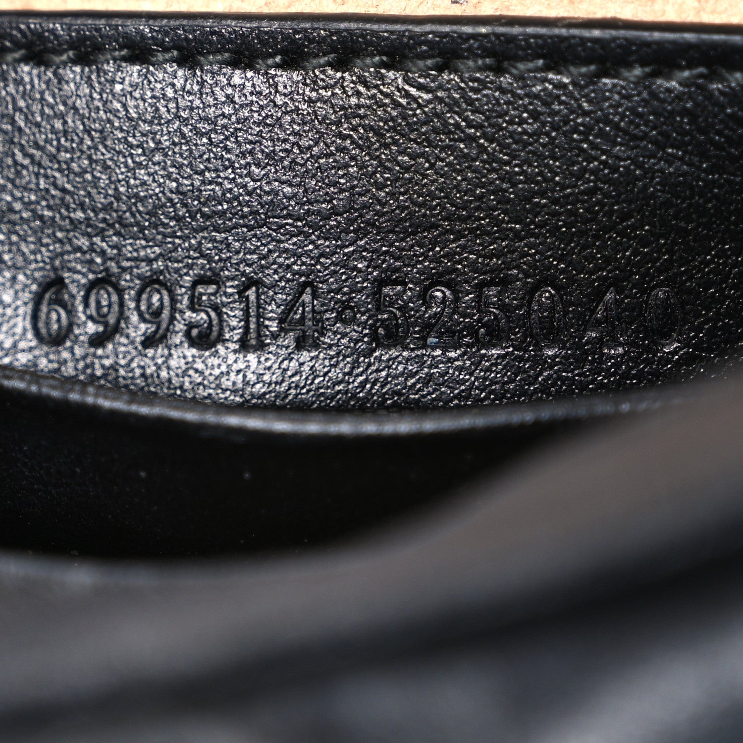 Gucci Calfskin Matelasse Chevron Mini GG Marmont Half Moon Hobo Black 7 of 11