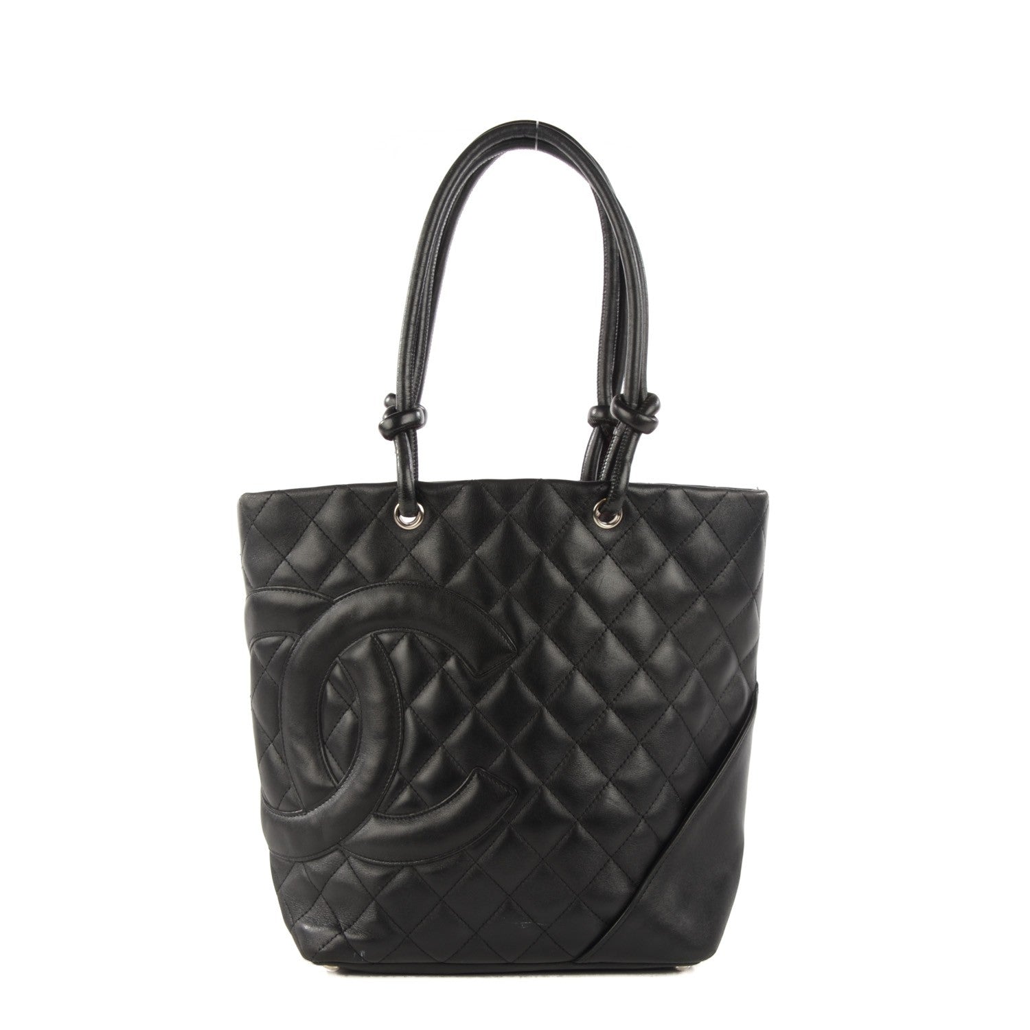 Chanel Calfskin Quilted Medium Cambon Tote Black 1 of 10