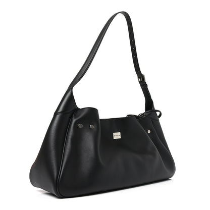Balenciaga Smooth Calfskin Medium Bel Air Shoulder Bag Black 3 of 10