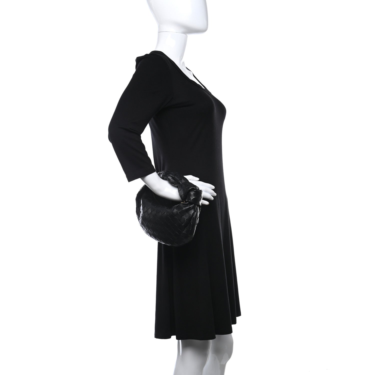 Bottega Veneta Nappa Intrecciato Mini Jodie Black 2 of 8