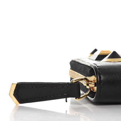 Fendi Vitello Rainbow Continental Wallet Black 10 of 10