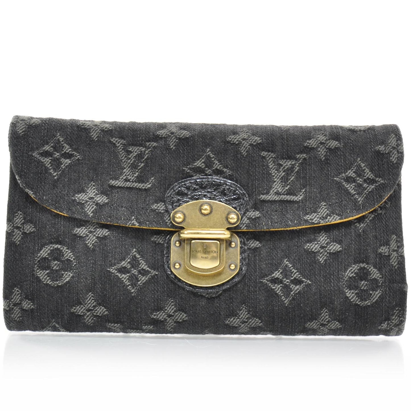 Denim Amelia Wallet Black