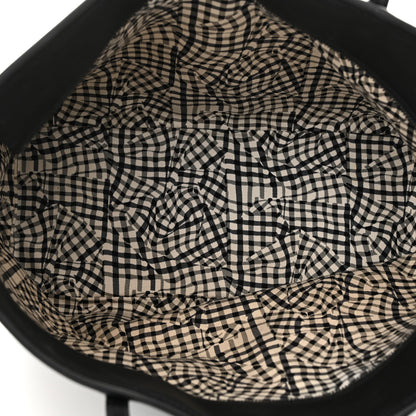 MCM Visetos Medium Anya Shopper Tote Black 5 of 11