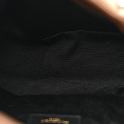 Saint Laurent Nylon Quilted Small Loulou Puffer Monogram Chain Satchel Tetri Brown 5 of 11