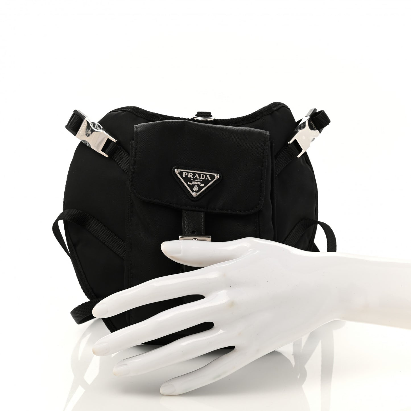 Tessuto Nylon Dog Harness Black