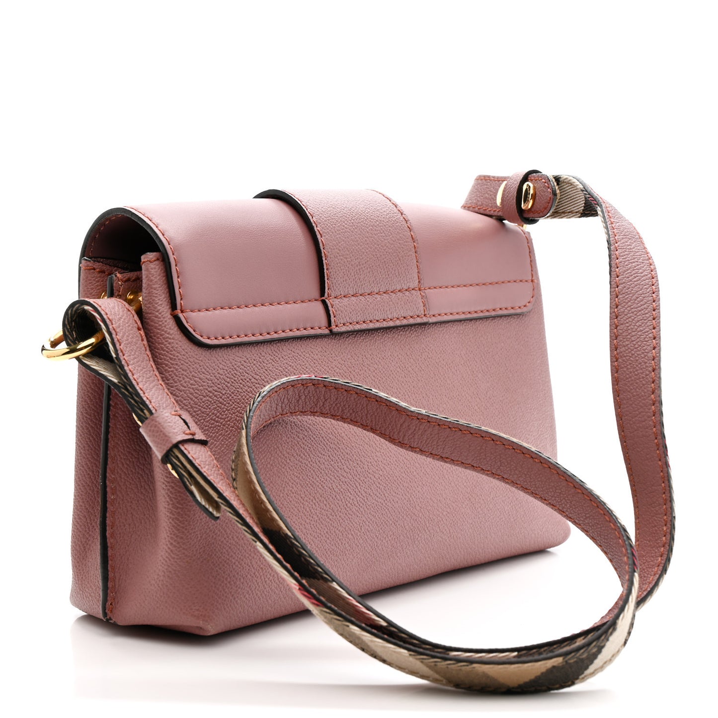 Soft Grain Calfskin Small Medley Crossbody Dusty Pink