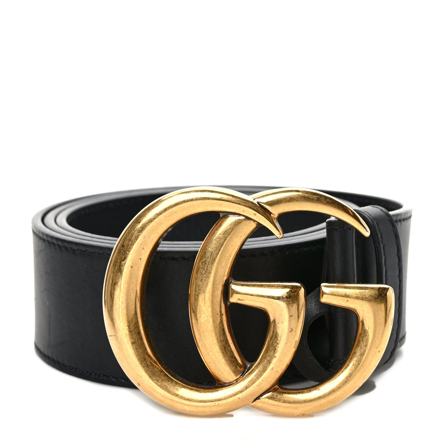 Calfskin Double G 40mm Belt 85 34 Black