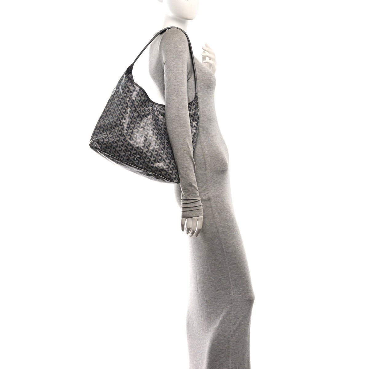 Goyardine Boheme Hobo Grey