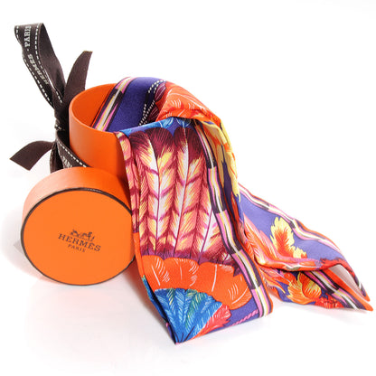 Hermes Silk Soie Brazil Twilly 5 of 5