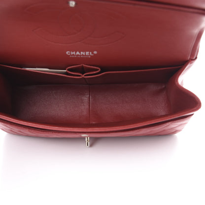 Chanel Caviar Quilted Jumbo Double Flap Red 4 of 13
