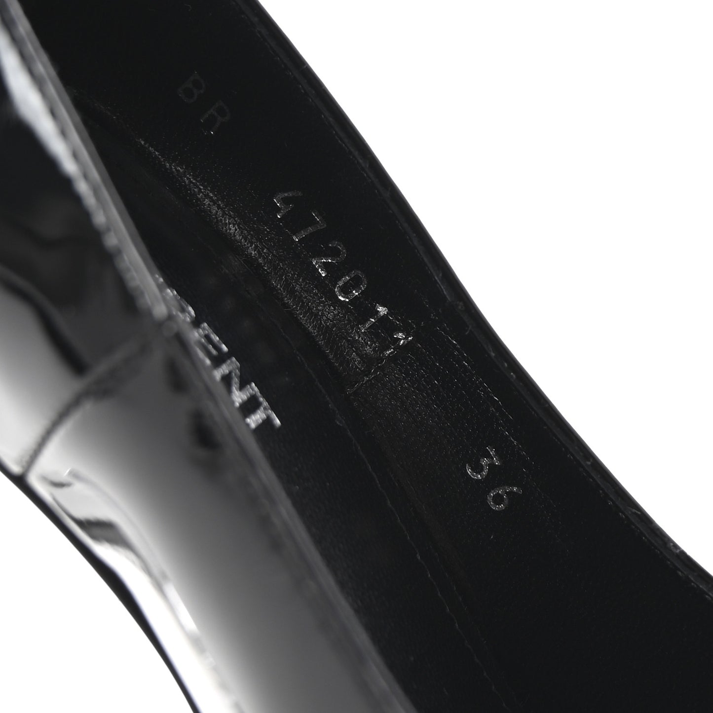 Patent Opyum 110 Pumps 36 Black Silver